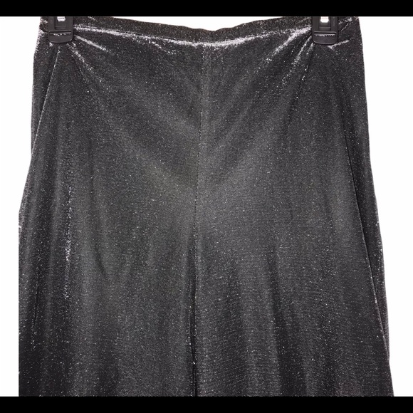 Night Way Collections sparkly wide leg pants M - Picture 12 of 12